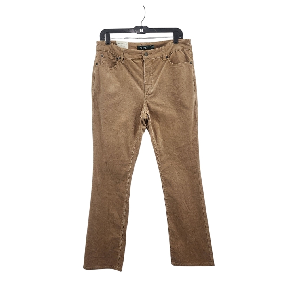 Lauren Ralph Lauren Women's Corduroy Premier Straight Pants - 12P